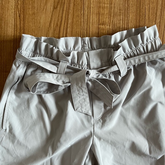 Light & Airy Fabric Pants with Belt - Picture 3 of 5